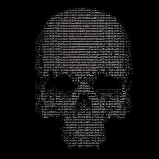 Steam Workshop::ASCII Skull Art Wallpaper