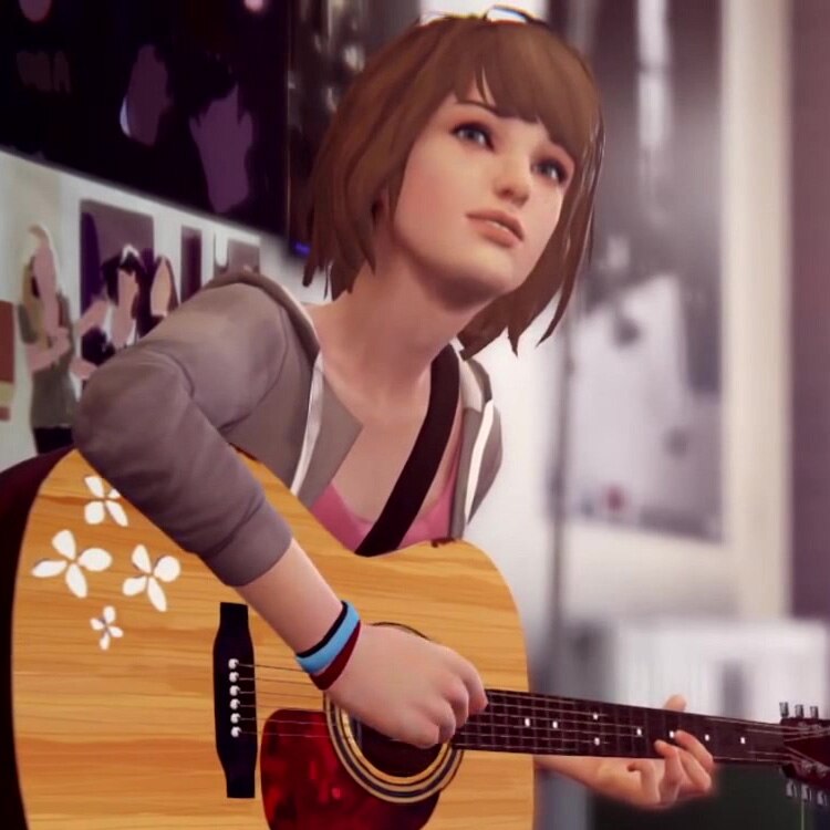 Life Is Strange Max Playing Guitar奇异人生第一章Max弹吉他