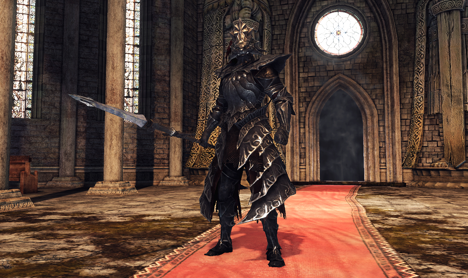 He greatly resembles Dragonslayer Ornstein who guarded the Cathedral in Ano...