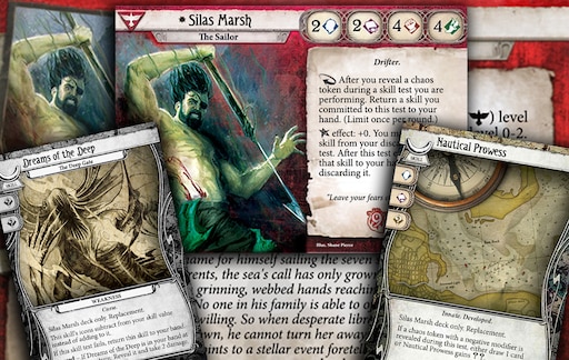 Oficina Steam::Arkham Horror: The Card Game – Silas Marsh