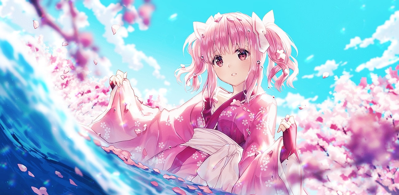 Steam Workshop::Pink Cute Kawaii Gif Wallpaper