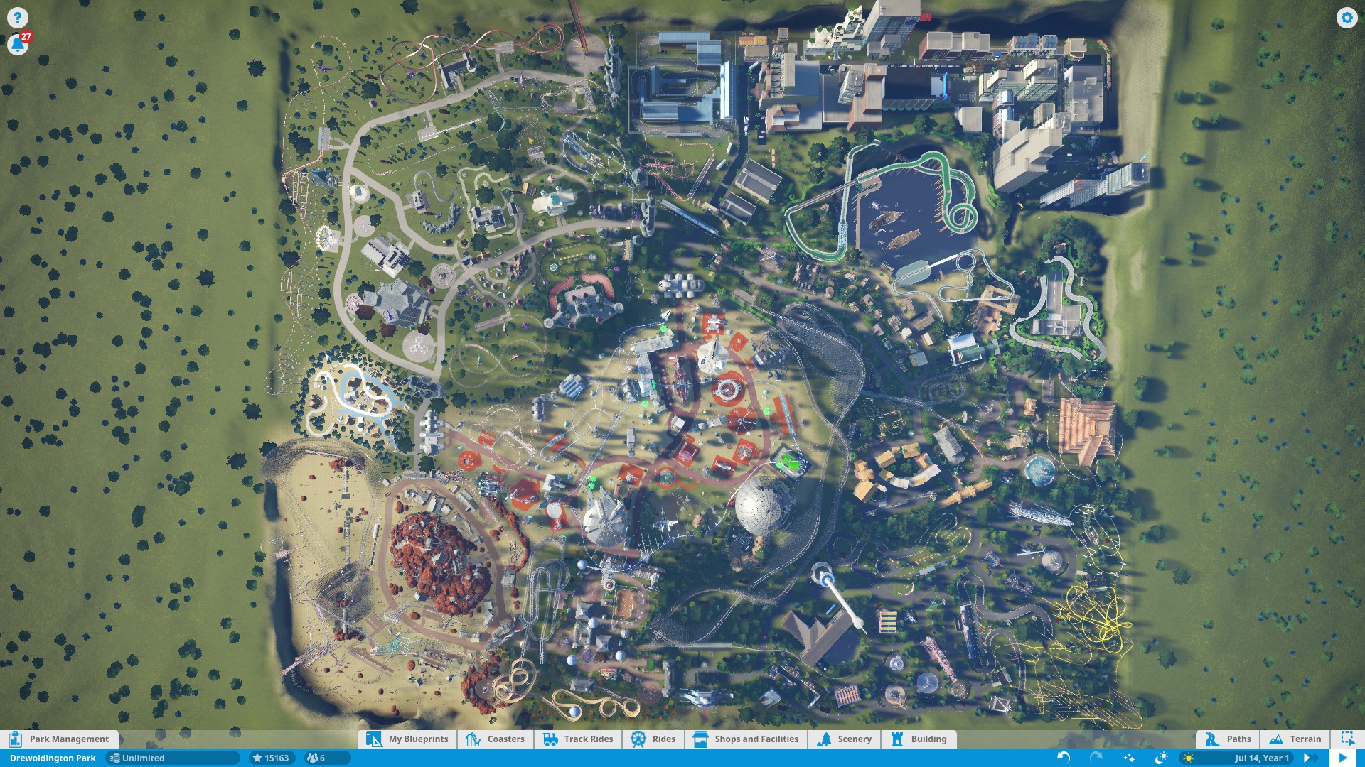 Planet Coaster Map