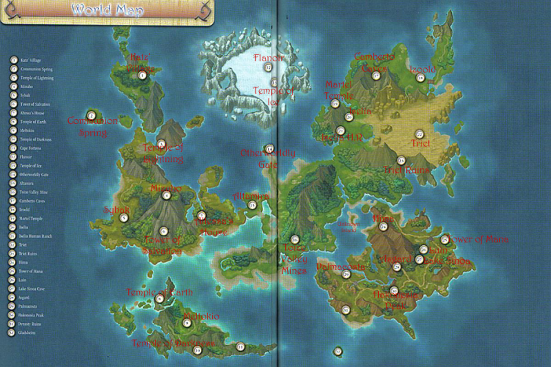Tales Of Phantasia World Map.
