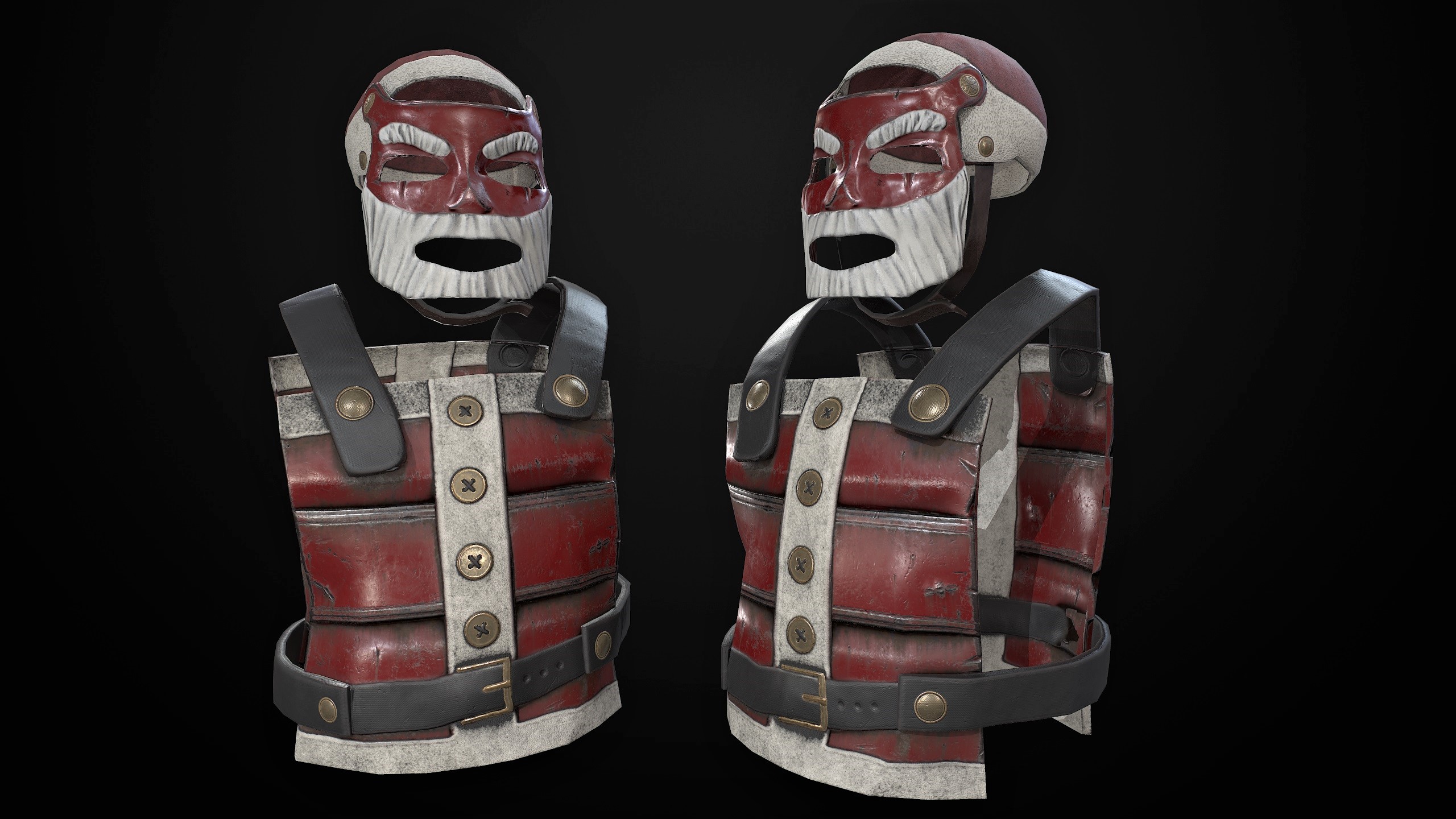 Santa Chest Plate