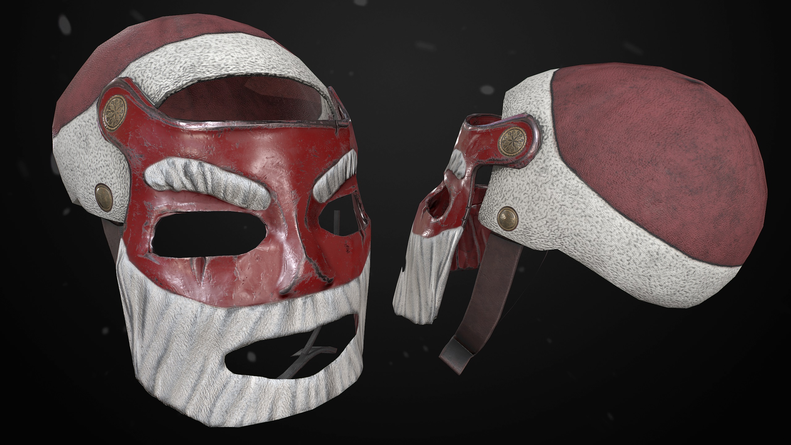 Santa Metal Facemask