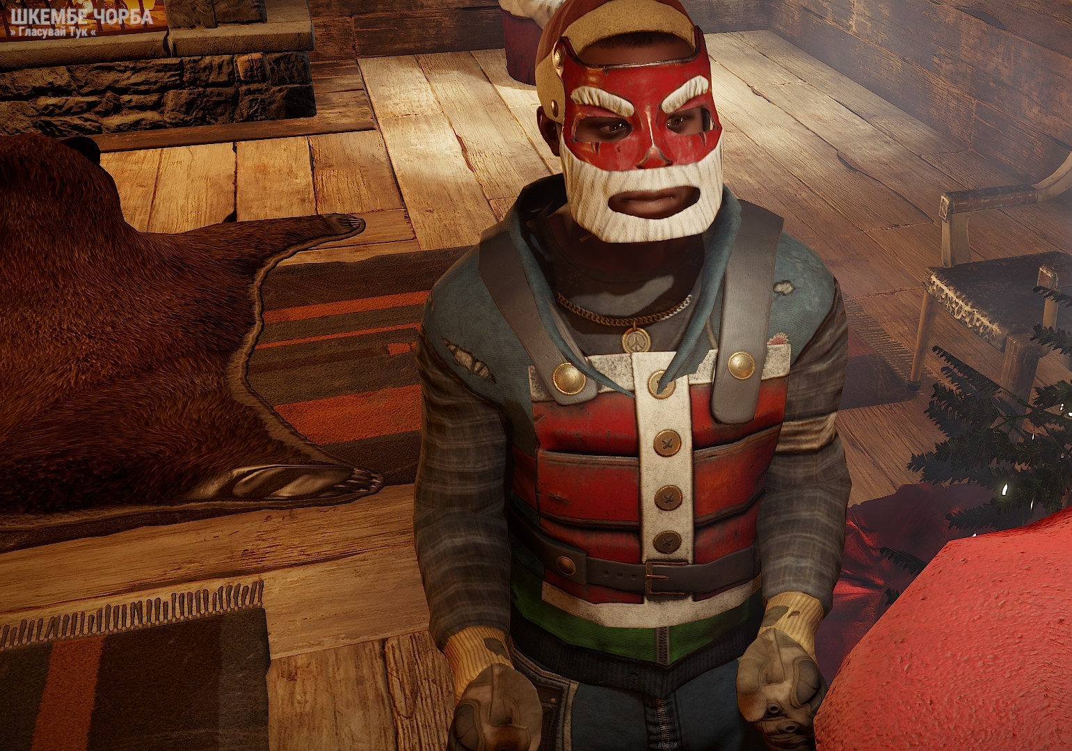 Santa Metal Facemask thumbnail 2