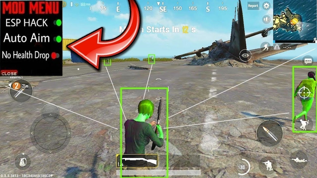 Hack pubg mobile uc android