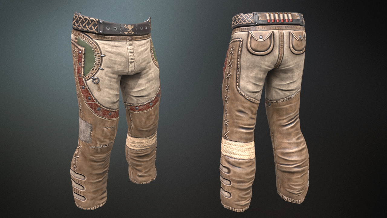 Burlap Bandit Pants screenshot 1