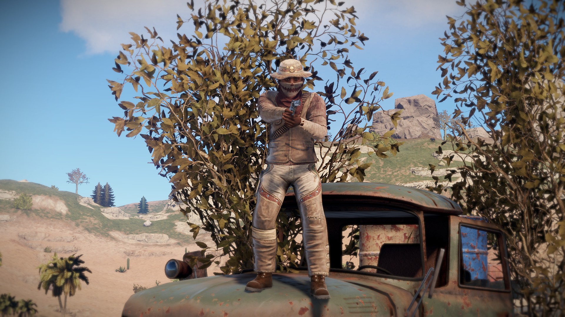 Burlap Bandit Hat