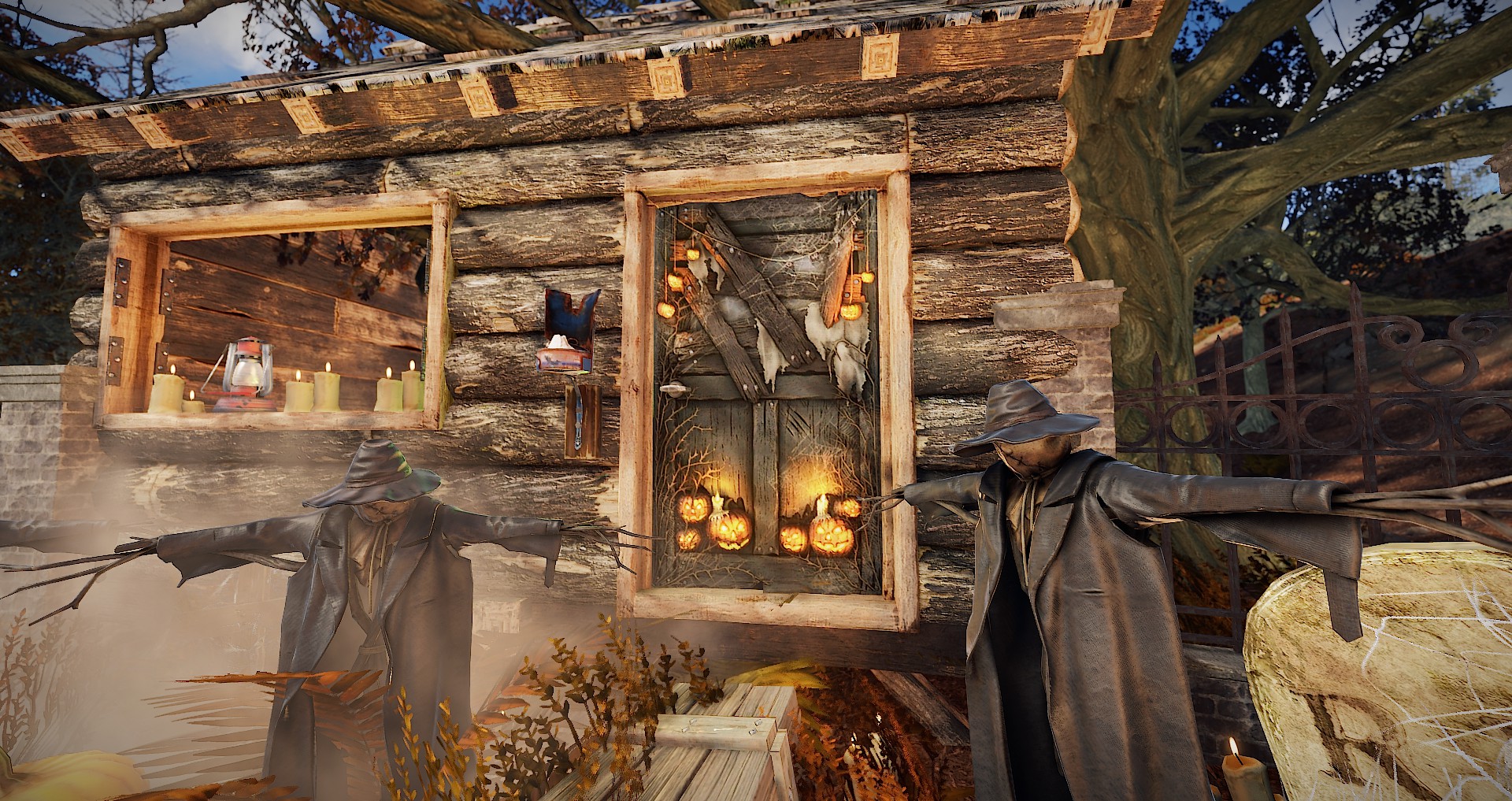 Hell-o-ween Wooden Door screenshot 1