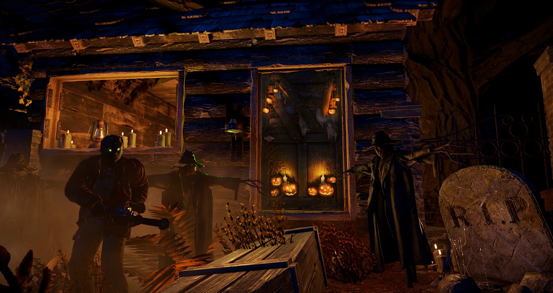 Hell-o-ween Wooden Door thumbnail 2
