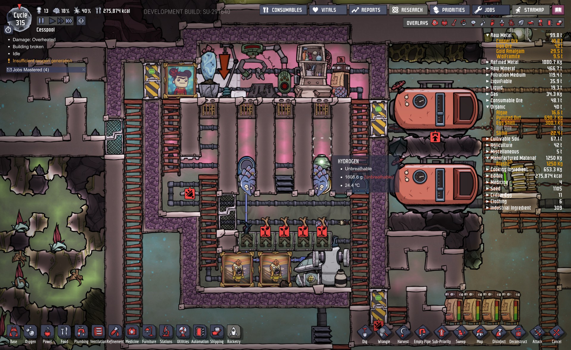 Oxygen not included генераторы