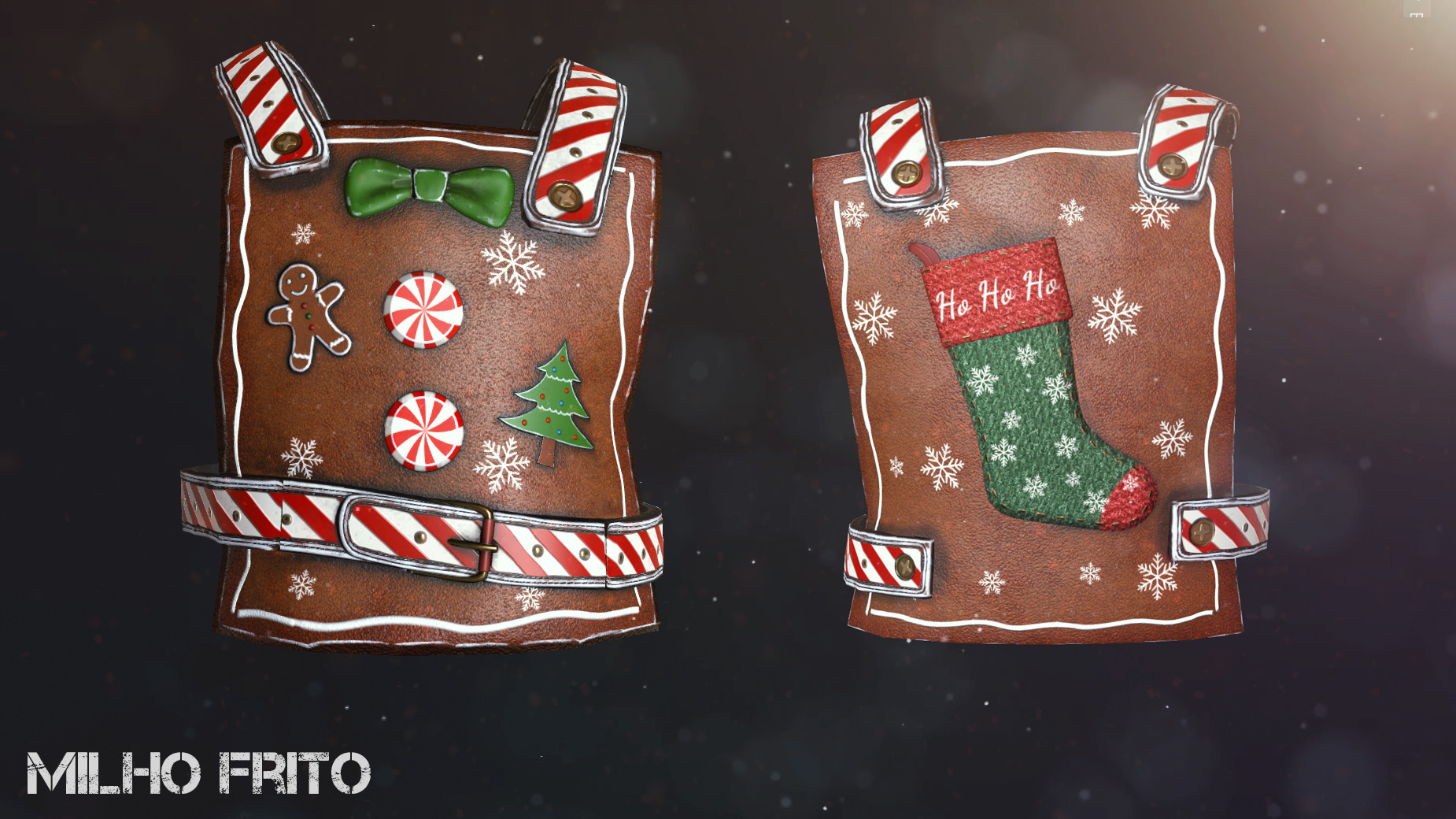 Naughty Gingerbread Chestplate thumbnail 2