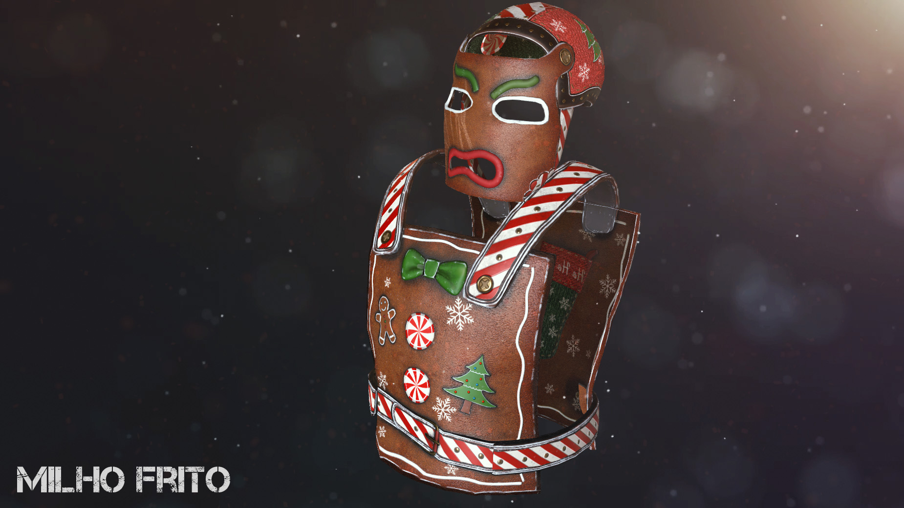 Naughty Gingerbread Facemask thumbnail 9