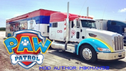 Paw patrol cheap semi truck