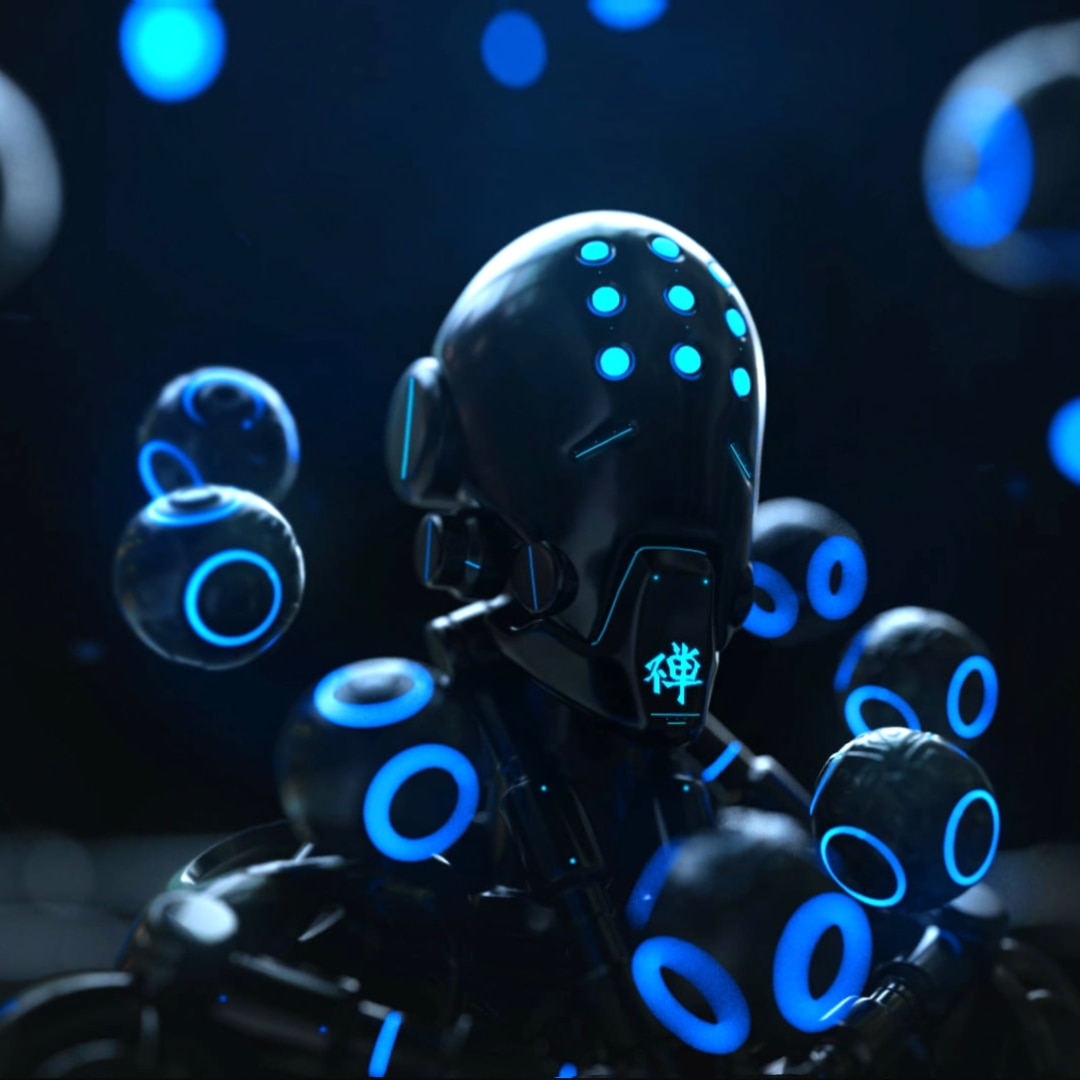Zenyatta Overwatch (Animated)