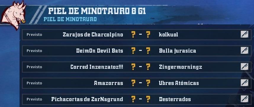 Campeonato Piel de Minotauro 8 - Grupo 1 / Jornada 9 - hasta el domingo de abril 21/4 86F79D1FE123BEBC318BB24154418CD11479081B