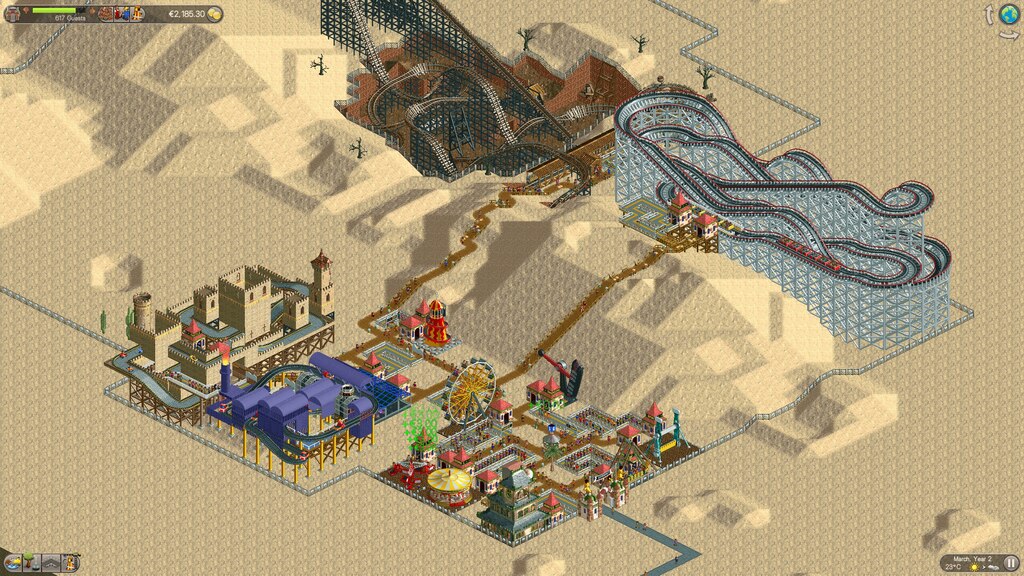 Steams gemenskap :: RollerCoaster Tycoon Classic