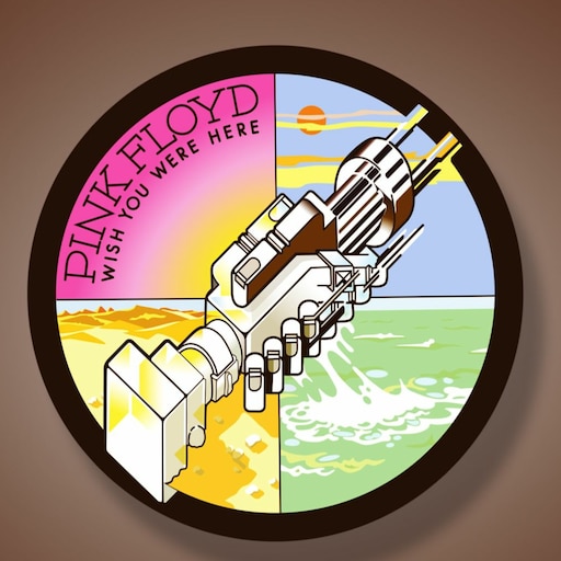 Pink Floyd Welcome To The Machine Sticker