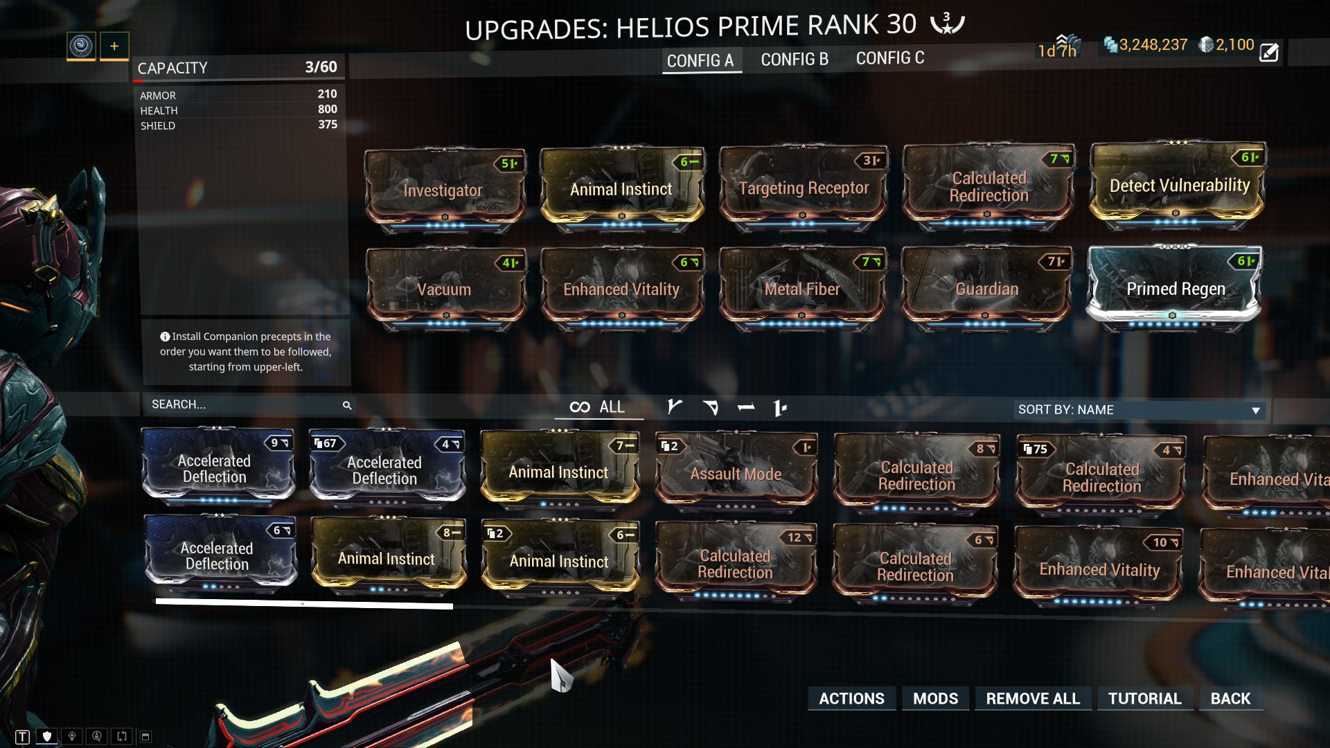 Helios is not scanning anything [Fixed] - General - Warframe Forums