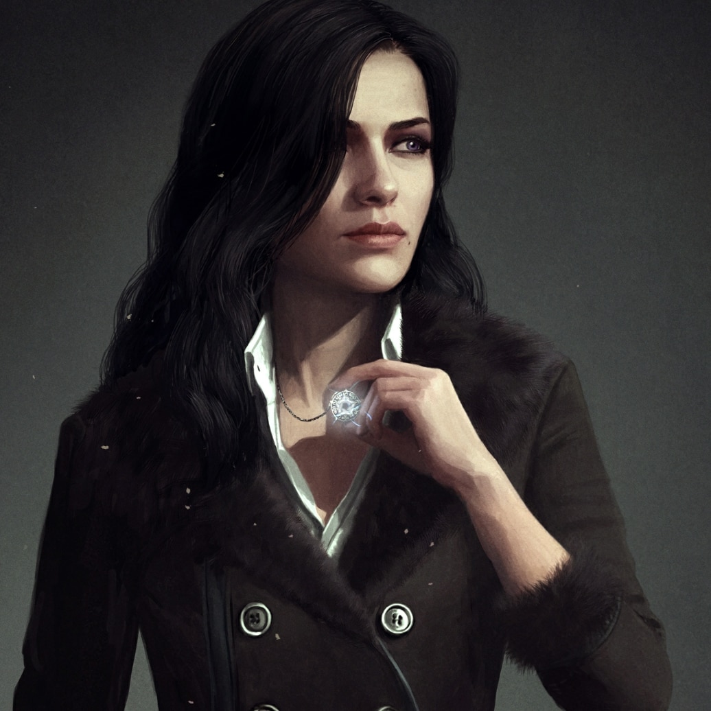 Yennefer of Vengerberg Noir Style [HD] -  Artwork by astoralexander