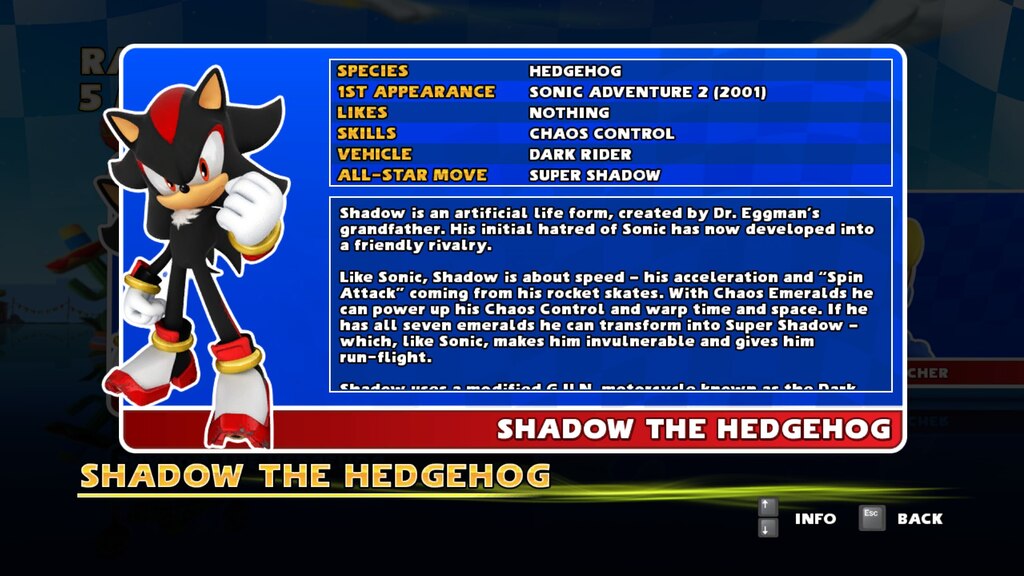 ow the edge shadow the hedgehog