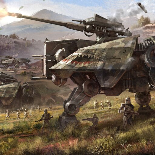 Steam Workshop::AT-TE star wars clone trooper wallpaper