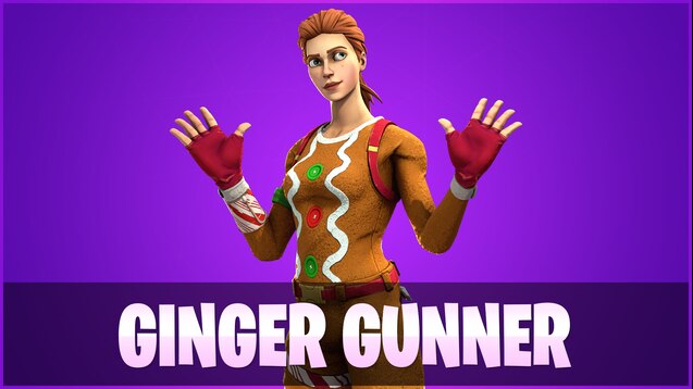 fortnite ginger gunner - fortnite poised playmaker 3d