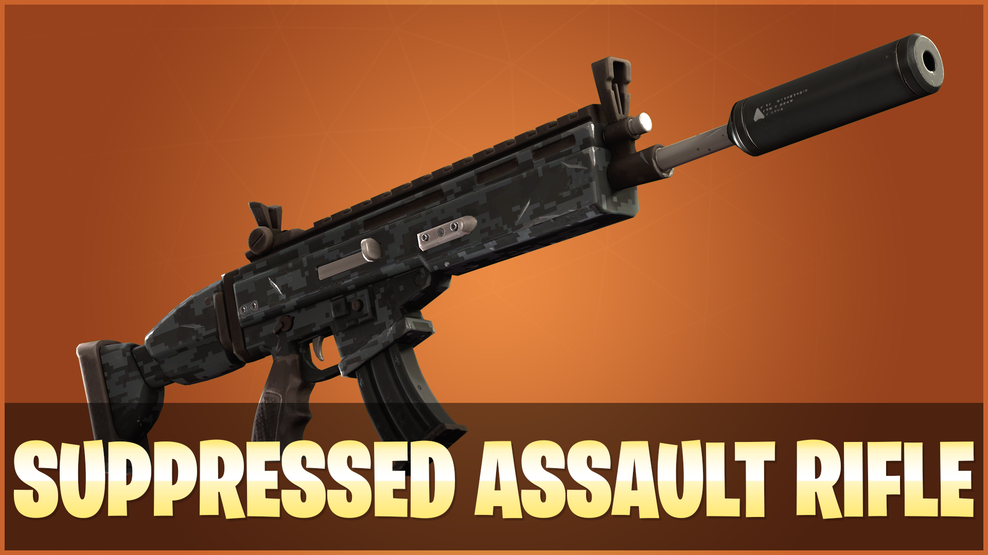 Steam Workshop Fortnite Suppressed Assault Rifle - 
