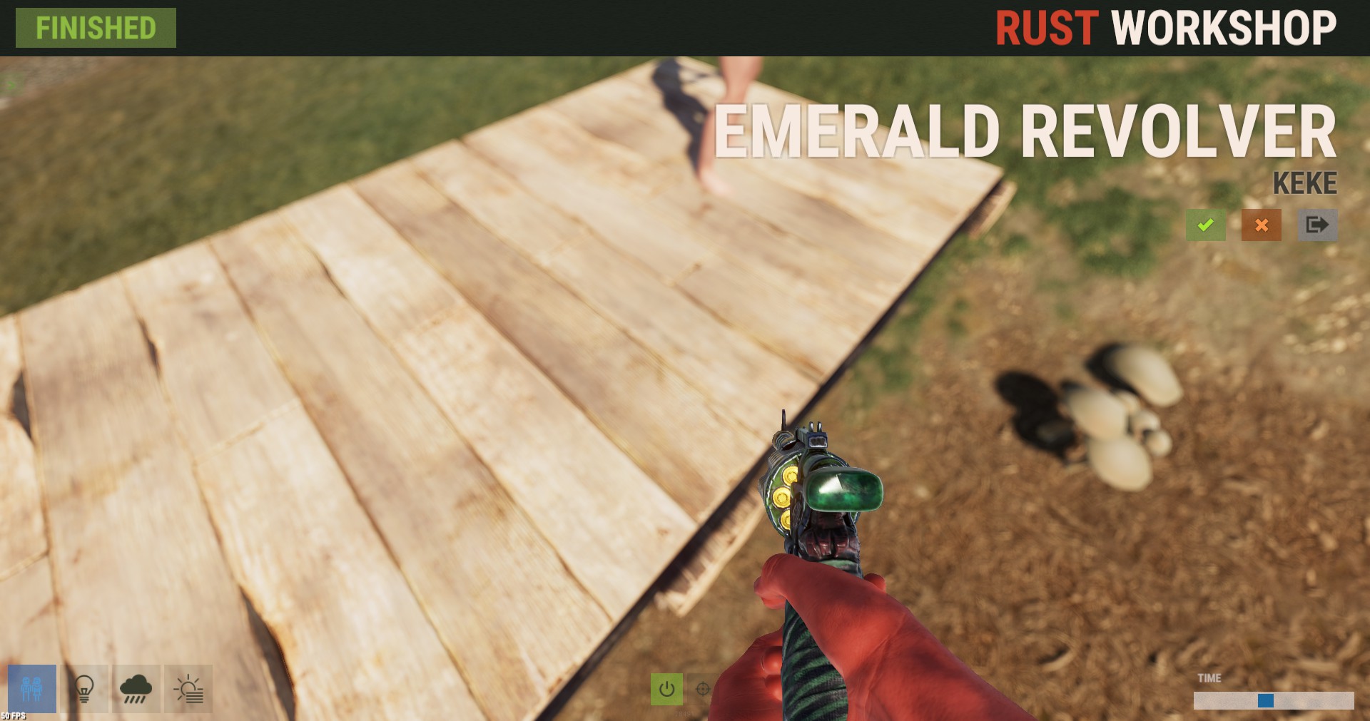 Emerald Revolver thumbnail 2