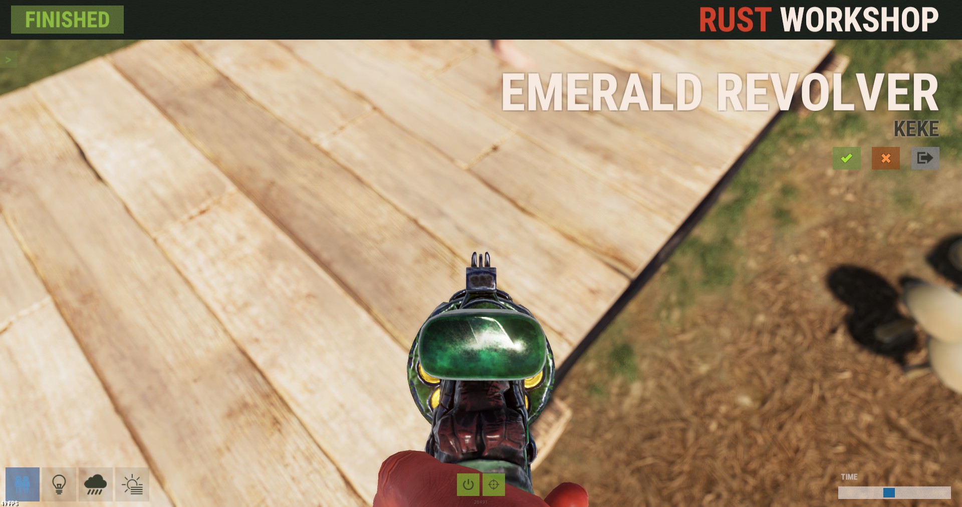 Emerald Revolver thumbnail 3