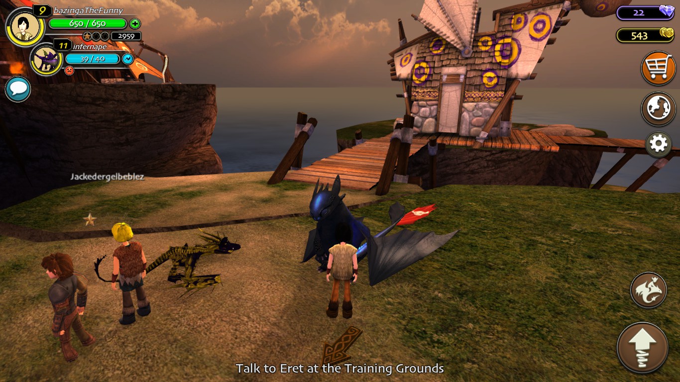 how to train your dragon school of dragons online