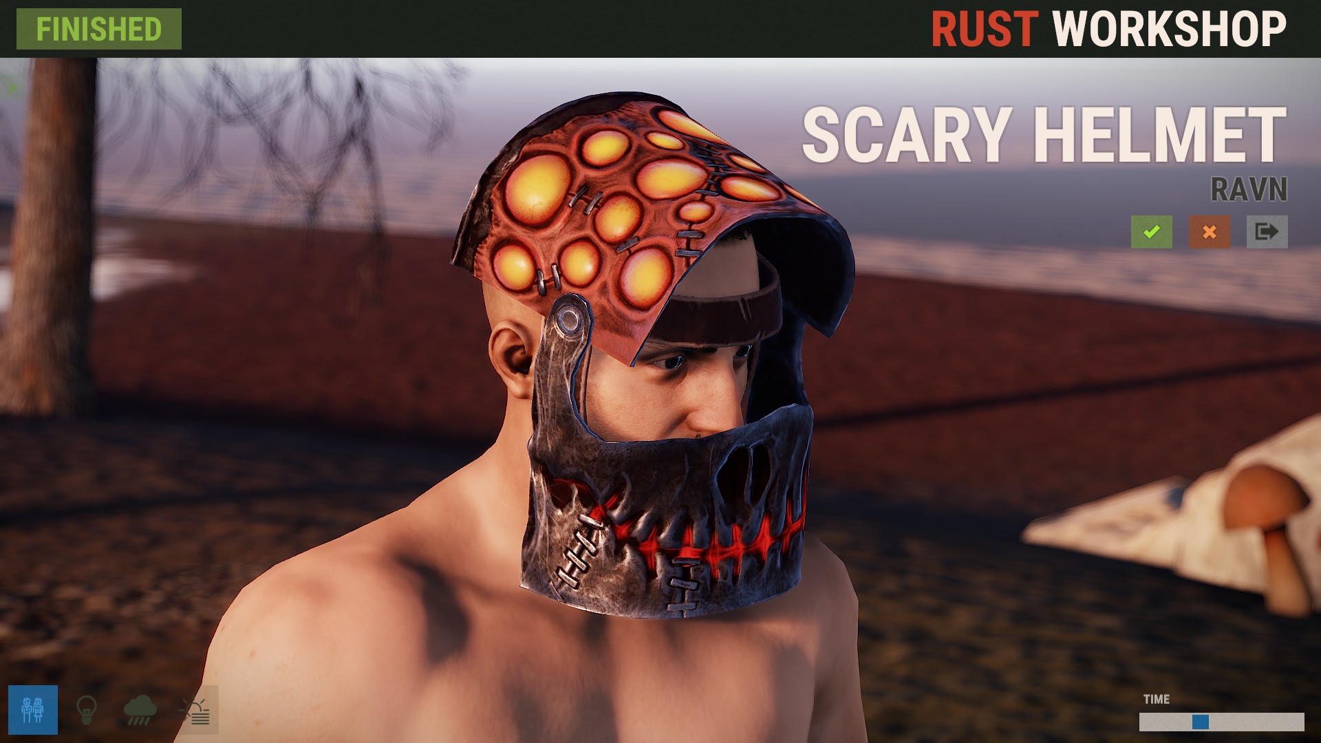 Scary Helmet screenshot 1