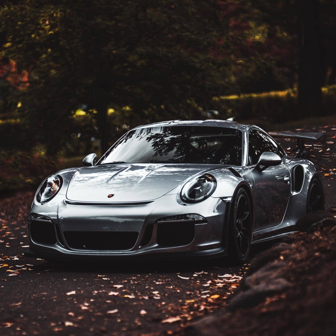 Porsche in the Fall