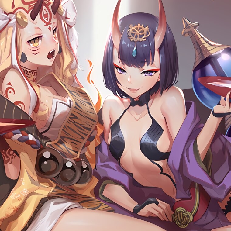 Ibaraki Douji and Shuten Douji [Fate/Grand Order]