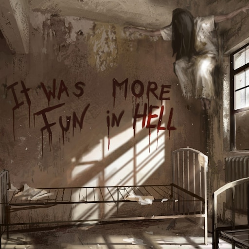 haunted asylum wallpaper