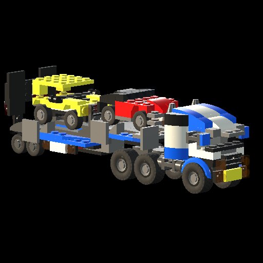 Lego creator vehicle online transporter