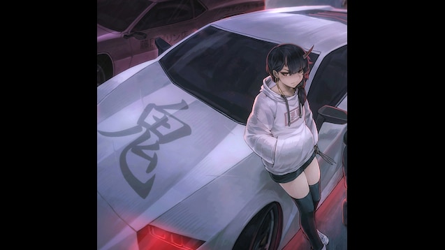 Steam Workshop::Animated car anime wallpaper