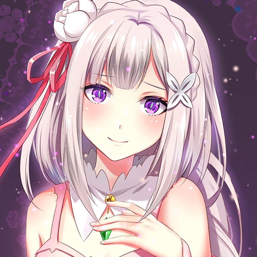 Re ZERO - Starting Life In Another World - Emilia №2 [1920x1200]