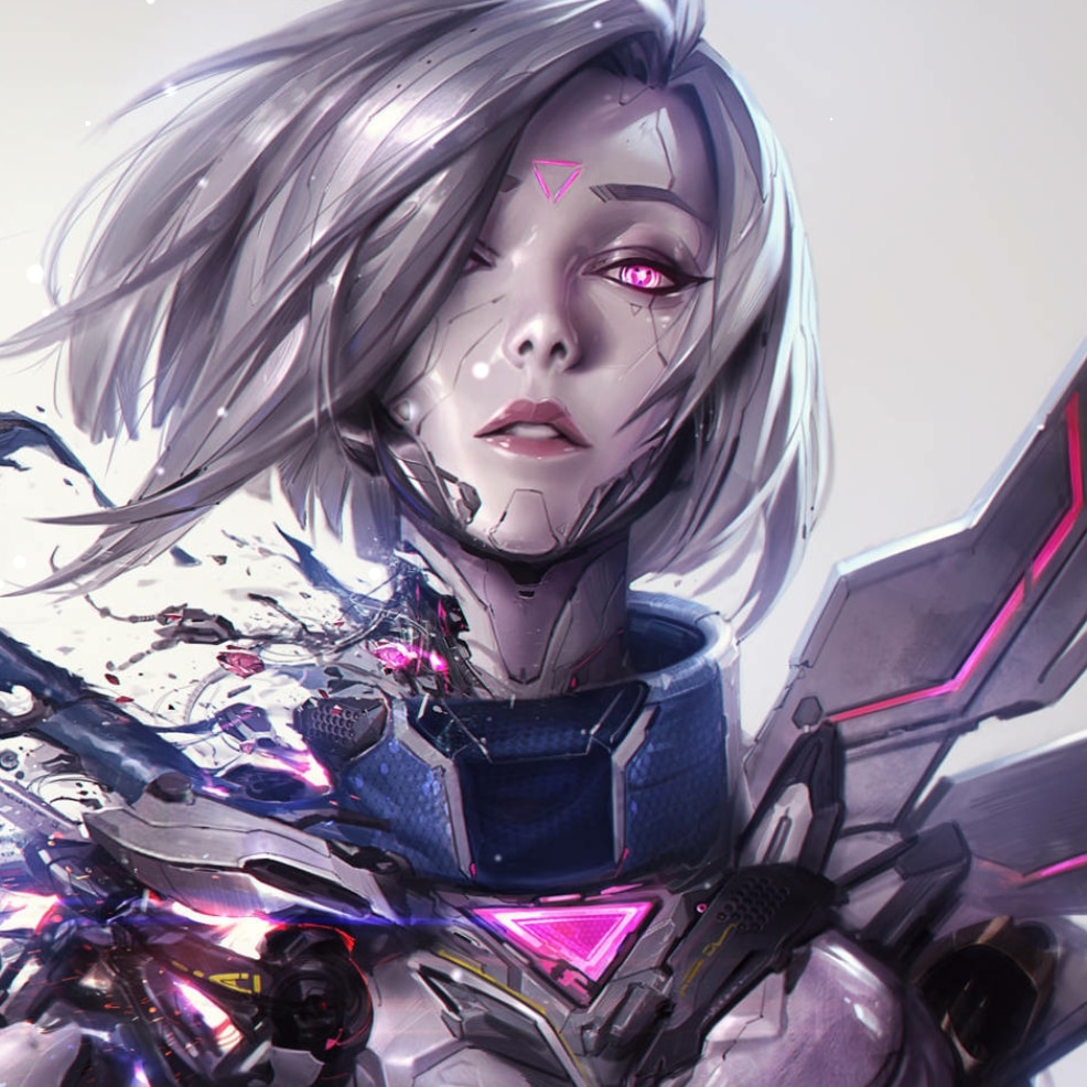 剑姬 画师潘诚伟