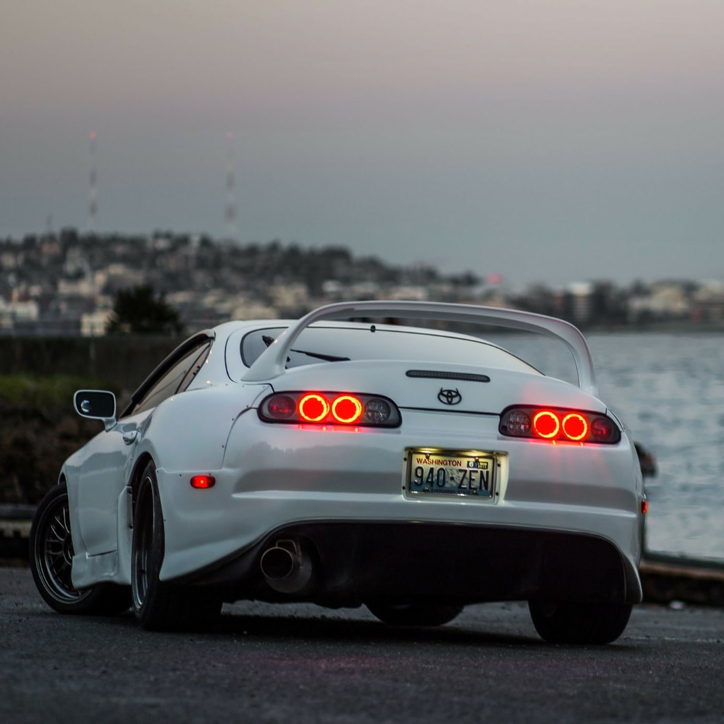 Toyota Supra Audio Visualizer