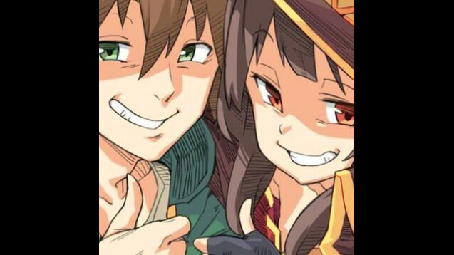 Download Megumin and Kazuma of the Konosuba series share some