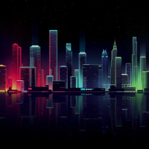 Steam Workshop::Cityscape Night Art