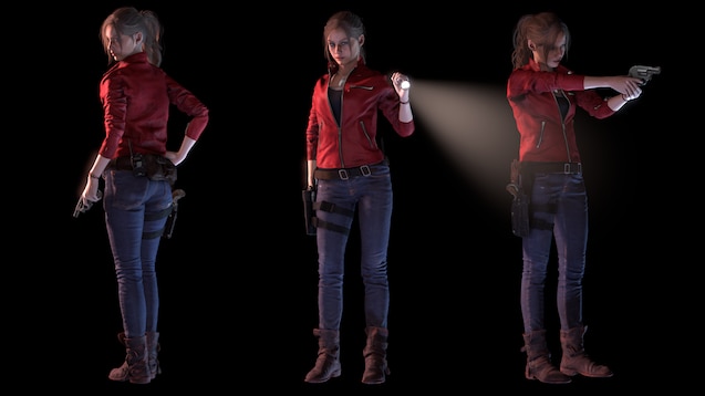 Steam Workshop::Claire Redfield [RESIDENT EVIL 2 Remake]