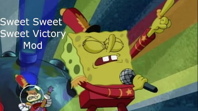 victory spongebob gif