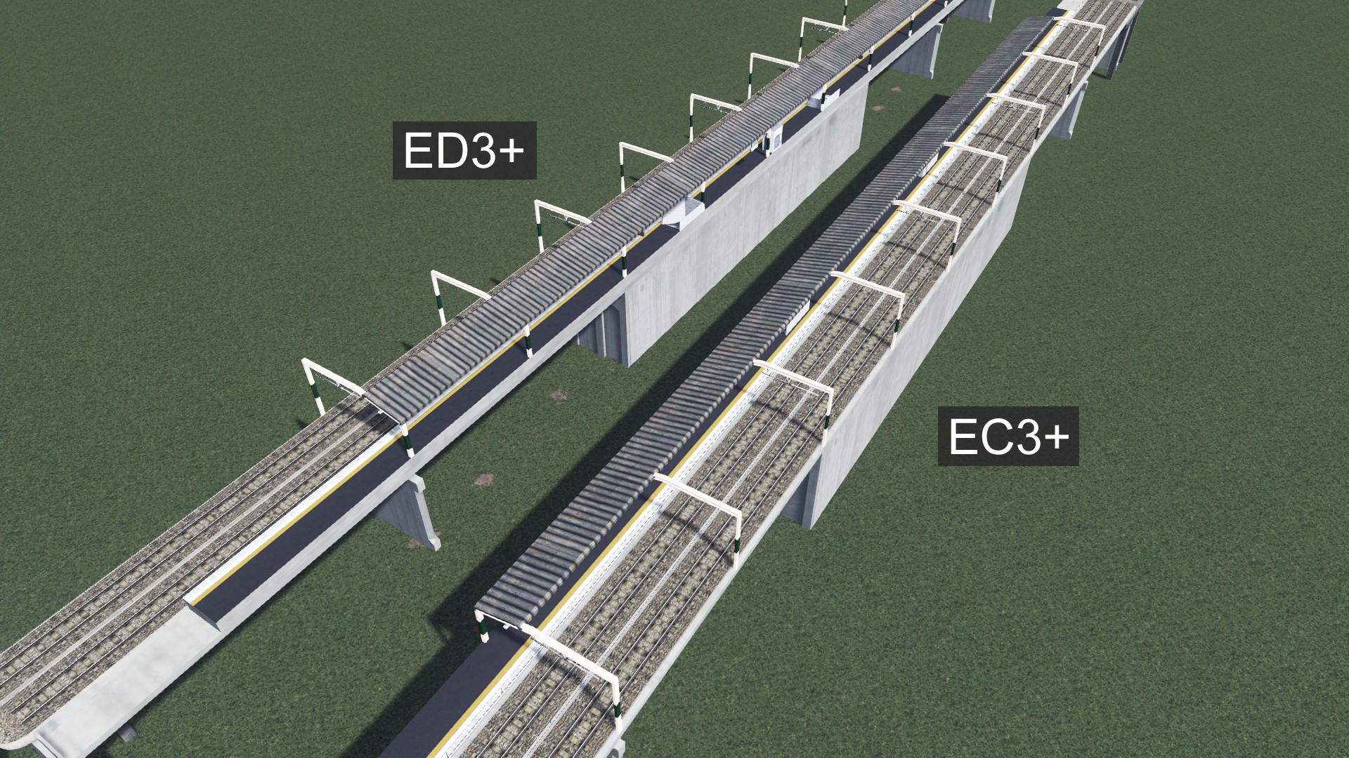 Steam Workshop Ec3 Ed3 Jp1l Elevated Pass Track Station Module Beta Ver