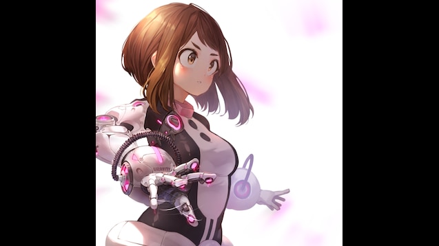 Steam Workshop Ochako Uraraka Animated Boku No Hero Academia