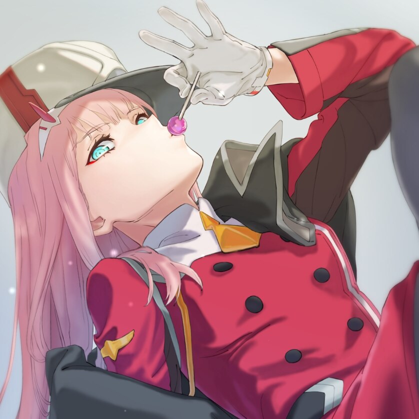 Zero Two Lolipop ~ Darling in the FranXX (Animated Wallpaper with sound)