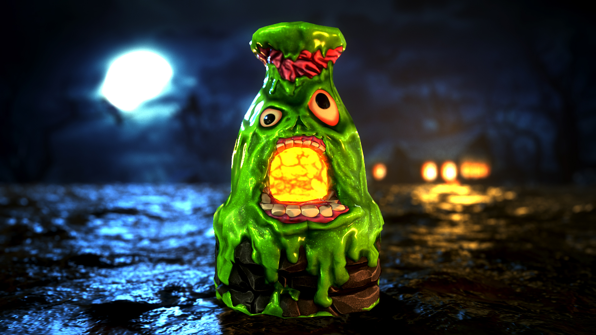 Spooky Slime Furnace