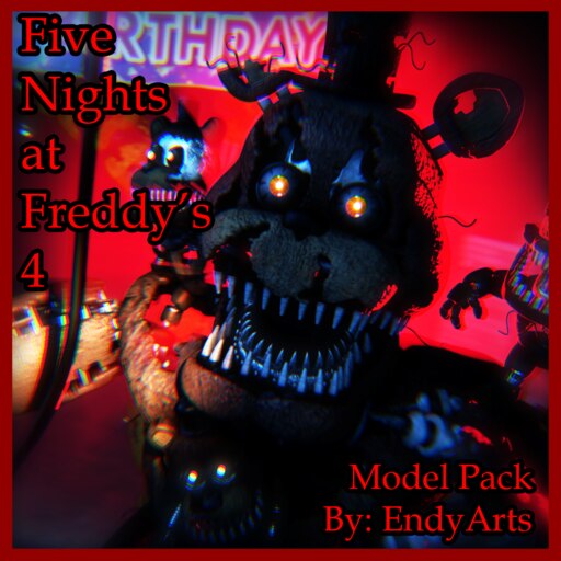 Steamワークショップ::[FNaF] Five Nights at Freddy's 4 - Model Pack 